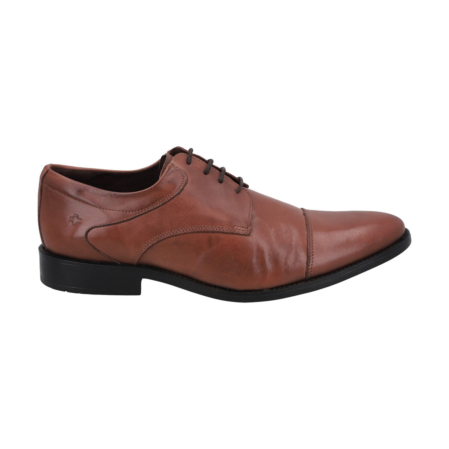 Zapato Formal Hombre Cuero Marron Perlatto image number 0.0